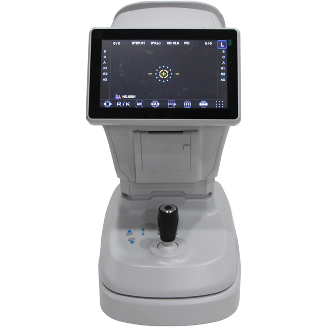 9" LCD Auto Refractometer with Keratometer Auto Refractor for Eye Clinic Eye Exam Device CE Certified