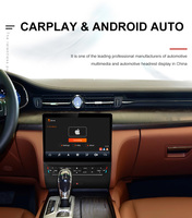 Nouveauté : Lecteur multimédia automobile avec écran tactile GPS Android 128 Go de 13,3 pouces pour Maserati Quattroporte 2013-2016