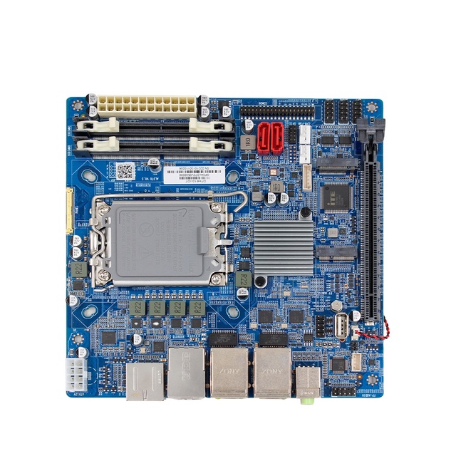 Maxtang 12th Gen Intel Alder Lake Processor Based Mini ITX Motherboard H610 Chipset 5 USB2.0 4 USB3.2 Win 10 11 OS Motherboard