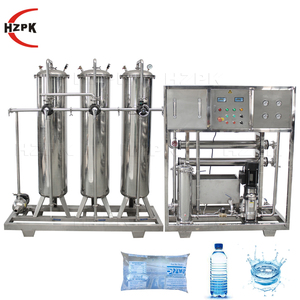 Equipo de Tratamiento de Agua HZPK, Ósmosis Inversa Industrial para Agua Potable, Equipo de Tratamiento de Agua Pequeño - Product Image 1