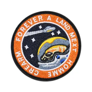 Customized Logo Fabric Twill Clothing Patches Iron on Embroidered Woven Printed Letters Heat Transfer Custom Embroidery Patches