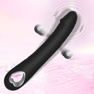 Çift taraflı vurmalı dokunarak titreşir kadın g-spot uyarıcı yapay penis vibratör Jugute seks - Product Image 1