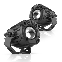 Lumière de moto MT20 en gros, 12V 30W, blanc jaune, projecteur LED