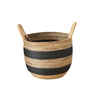 Storage <b>baskets</b>, rope <b>baskets</b>, banana organizers, rattan storage <b>baskets</b>, toy organizers, <b>large</b> capacity woven <b>baskets</b>, balcony - Product Image 5