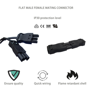 <span class=keywords><strong>3</strong></span> Pin laki-laki perempuan konektor kabel tahan api Screwless Terminal blok konektor untuk lampu Led - Product Image 5