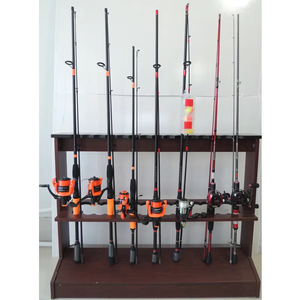 双赢家7英尺快速中型重型动力棒纯碳2节10-17磅和铸造卷轴组合钓鱼全套灰色 - Product Image 5