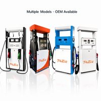Dispenser Bahan Bakar Nozzle Ganda Berkualitas Tinggi Versi Pendek Mini Station Wayne Dispenser Peralatan Bensin Dispenser Tasuno