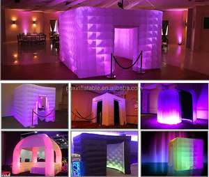 Tienda de campaña publicitaria de feria comercial, carpas de cúpula, iluminación led, carpas de fiesta de club nocturno móvil para eventos, diez inflables al aire libre - Product Image 5