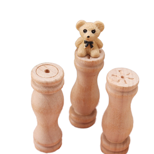 Miniatura de <span class=keywords><strong>pilar</strong></span> de madera a escala 1:6, modelo de juguete en miniatura, accesorio de comida para casa de muñecas, escena de vida. - Product Image 3