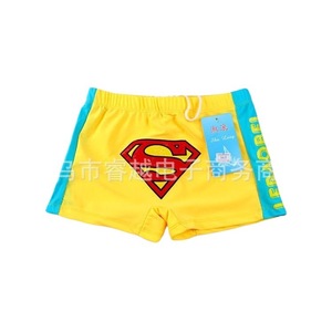 กางเกงว่ายน้ำเด็กชายซูเปอร์แมนชุดว่ายน้ำไนลอนแห้งเร็วสำหรับเด็กไซส์ 1409 - Product Image 4