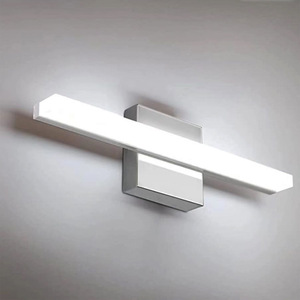Led phòng tắm Vanity Tường Đèn 16 inch IP44 gương lịch thi đấu tường ánh sáng nội thất hiện đại mát trắng 6000K <span class=keywords><strong>Chrome</strong></span> Acrylic Bar đèn - Product Image 5