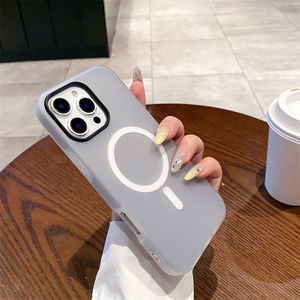 Macaron 2 en 1 Anti-chute adapté pour IPhone17promax étui de téléphone portable à aspiration magnétique 16 Jelly Skin 15 à un prix abordable - Product Image 2