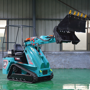 CE EPA Euro 5 Mini Skid Steer Loader Bomba 2 Ton Loader <span class=keywords><strong>Snow</strong></span> <span class=keywords><strong>Blower</strong></span> para Uso Doméstico para INFRONT 4x4 Trencher Skidsteer 1-Year - Product Image 2