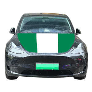 Venta al por mayor 120x150cm poliéster duradero Nigeria cubiertas <span class=keywords><strong>de</strong></span> capó <span class=keywords><strong>de</strong></span> <span class=keywords><strong>coche</strong></span> banderas resistentes al desgaste pancartas para seguro automotriz final <span class=keywords><strong>de</strong></span> educación - Product Image 1