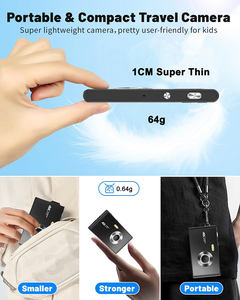 <span class=keywords><strong>กล้อง</strong></span>ดิจิตอลขนาดกะทัดรัดสำหรับเด็ก ความละเอียด 96 ล้านพิกเซล หน้าจอ HD ขนาด 2.4 นิ้ว <span class=keywords><strong>ซูม</strong></span> 16 เท่า หลายสี ถ่ายวิดีโอสร้างสรรค์ - Product Image 4