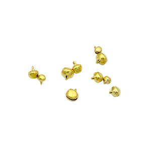 Clochettes décoratives en métal Tongwei Or et Argent 6mm 8mm 10mm pour Noël et artisanat pour animaux de compagnie - Product Image 3