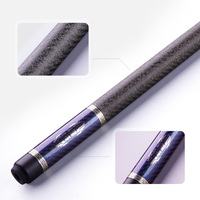 Taco de billar de fibra de carbono con junta central dividida 1/2, tecnología negra XTC, con férula, en venta
