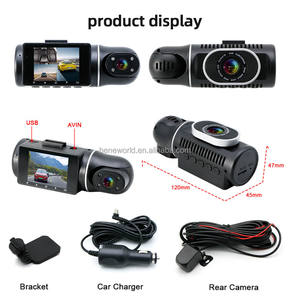 하이 퀄리티 전체 <span class=keywords><strong>HD</strong></span> AHD1080P 3 채널 카메라 Dashcam 와이파이 자동차 <span class=keywords><strong>dvr</strong></span> 2 인치 전면 및 후면 대시 캠 카메라 자동차 - Product Image 6