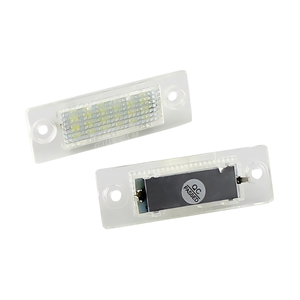 2x Canbus 12V 5W LED Luz de matrícula sin errores <span class=keywords><strong>para</strong></span> <span class=keywords><strong>VW</strong></span> Transporter T4 <span class=keywords><strong>T5</strong></span> T6 Multivan Caravelle California - Product Image 5