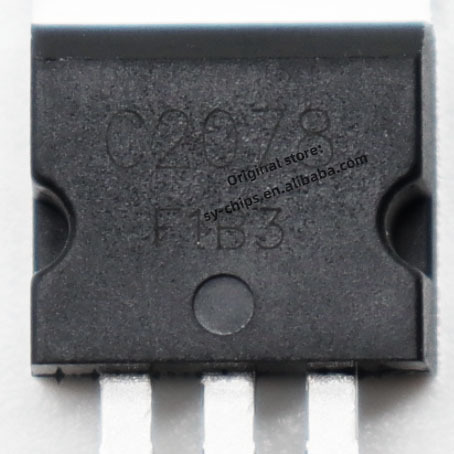Transistor C2078 (2SC2078) NPN Haute Fréquence - 3A 80V - Boîtier TO220 - Pour Applications électriques Professionnelles