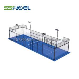 Cancha Panorámica <span class=keywords><strong>Individual</strong></span> para <span class=keywords><strong>Padel</strong></span> al Aire Libre Cancha De <span class=keywords><strong>Padel</strong></span> De Acero Fuerte - Product Image 3
