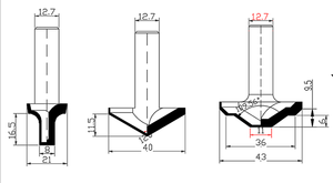 أدوات نجارة CNC مخصصة من الماس PCD لقطع الخشب مع شحن مجاني - Product Image 3