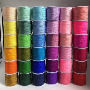 Factory 100M 0.8mm Nylon Thread Cord Chinese Knot Cord <strong>Bracelet</strong> Braided String Waxed Braided Nylon String <strong>shamballa</strong> <strong>Bracelets</strong> - Product Image 1