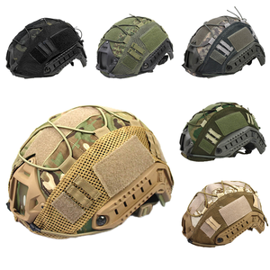 แผ่นบังหน้าหมวกนิรภัยแบบยุทธวิธี FAST รุ่นใหม่ ระบายอากาศได้ดี ลายพราง โพลีเอสเตอร์ น้ำหนักเบา 70 กรัม อุปกรณ์เสริมสำหรับการปกปิด สำหรับกิจกรรมกลางแจ้ง - Product Image 2