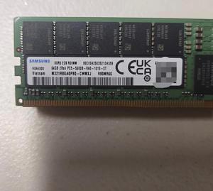 Memoria de Servidor RDIMM DDR5 64G 6400MHz 5600MHz M321R8GA0PB2 M321R8GA0PB2-CCP M321R8GA0PB0 M321R8GA0PB0-CWM - Product Image 1