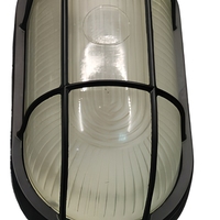 Lampe murale de jardin extérieure IP44 E27 en aluminium moulé sous pression avec couvercle en verre étanche pour porche