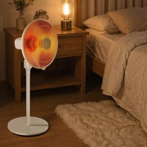 Chauffage Électrique Midea NPT-HWR 420mm, Chauffage Rapide, Utilisation sur Table ou au Sol, 500W 1000W, Minuteur 7H, Chaleur pour Grandes Surfaces - Product Image 2