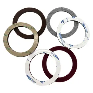 Custom Die Cut Heat Resistant Industrial OリングSealing Gasket Wool Felt Washer