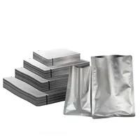 Sacs sous vide en Mylar, sacs en feuille d'aluminium thermoscellables, sachets rétractables, sacs alimentaires pour sandwichs, impression en héliogravure, barrière PE, feuille d'aluminium