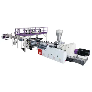 JWELL Maschinen Schlussverkauf Kunststoff SPC PVC Marmor Bodenplatte Blechherstellung Extrusionsmaschine Produktionslinie