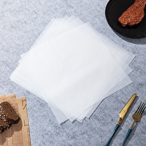 Parchment <b>Paper</b> Sheets 9X13In Non Stick Precut <b>Baking</b> Parchment for <b>Baking</b> Grilling <b>Air</b> <b>Fryer</b> Steaming Unbleached 200pcs - Product Image 1