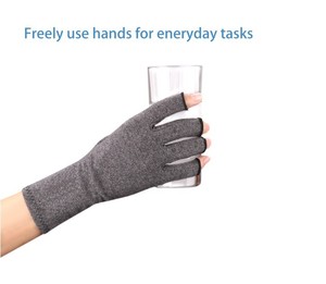 Guantes de compresión para terapia de hinchazón de dolor de mano de alta calidad, guantes de compresión para artritis, guantes de manos para dolor articular y túnel carpiano - Product Image 3