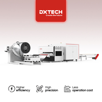 Dxtech Vierfunktions-Materialspulen-Laserschneidemaschine mit 900*1300mm Tisch