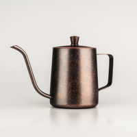 Bouilloire à café à col de cygne pour ensembles de thé Design ergonomique pour un versement pratique