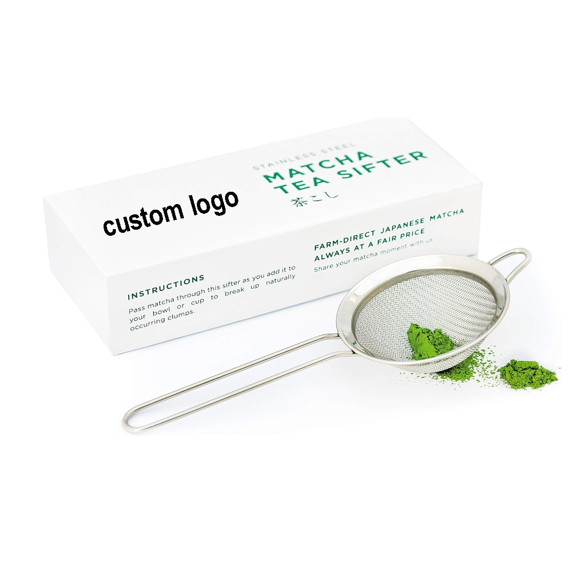 Japanese style Professional Matcha Tea Sifter for fine powder filtering and catering