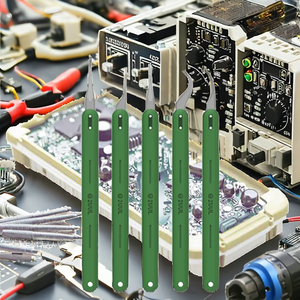 2UUL DA22 CPU NAND 퀵 글루 제거 블레이드 <span class=keywords><strong>5</strong></span>-in-1 스테인리스 스틸 칩 스크레이퍼 프라이 나이프 세트 모바일 폰 수리 메인보드 - Product Image 3