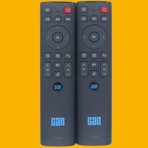 คริสตัลบีดส์รีโมทคอนโทรลทีวี IT200 ใช้งานร่วมกับ CANTV F55 V50 C42S C43 C49S D320 สีดำ - Product Image 1