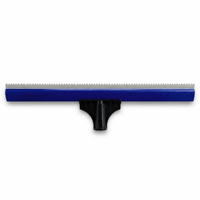 Râteau à dents en caoutchouc souple robuste, lame dentelée, grattoir manuel de qualité industrielle pour le travail de nivellement de peinture sur sol