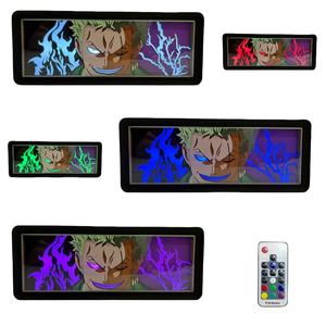 Marco negro ABS de 26cm, Marcos personalizados, luz de noche <span class=keywords><strong>LED</strong></span> 3D, lámpara de escritorio, lámpara de noche rectangular para dormitorio, luces elegantes para el hogar - Product Image 3