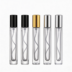 Flacon de <span class=keywords><strong>parfum</strong></span> en verre transparent de luxe de 10 ml avec bouchons métalliques de précision - Product Image 4