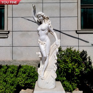 Statue de <span class=keywords><strong>l</strong></span>'<span class=keywords><strong>Aphrodite</strong></span> en marbre grandeur nature, cé<span class=keywords><strong>l</strong></span>èbre sculpture d'extérieur - Product Image 4