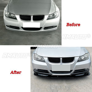 5 Piezas E90 Kit de Carrocería con Labio Divisor de Parachoques Delantero, Difusor y Protector de Parachoques para BMW Serie 3 E90 E91 LCI 2005-2008 - Product Image 2