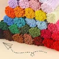 Décorations de fête créatives et colorées, bâtonnets en chenille, fils pelucheux, 100 pièces, longueur 30 cm, 6 mm, pour artisanat DIY fait main