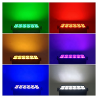 Projecteur LED sur batterie 12x20W RGBWA+UV 6-en-1 rechargeable 8800mAh IP65 pour scène, événements extérieurs, mariages, éclairage d'ambiance WiFi APP DMX512