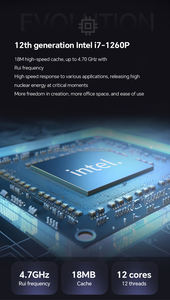 <span class=keywords><strong>Ordinateur</strong></span> <span class=keywords><strong>portable</strong></span> à double écran 16+16 <span class=keywords><strong>pouces</strong></span> Intel I7-1360P Windows 11 2xDDR4 M.2 2280 SSD WiFi BT Nouveau boîtier en aluminium Refroidissement par double ventilateur - Product Image 5