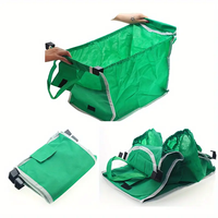 Sac fourre-tout personnalisé en toile non tissée avec bandoulière, design pliable, réutilisable, grande capacité pour les courses et les sacs à main